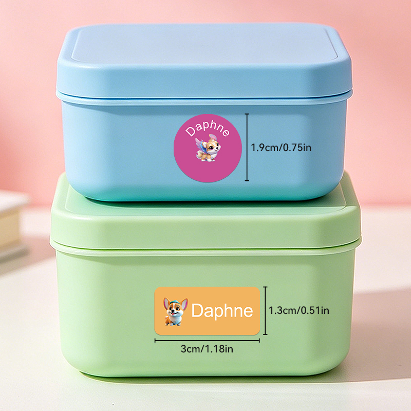 Personalized Name Labels-Stora - Personalized Name Box ulasan dan harga