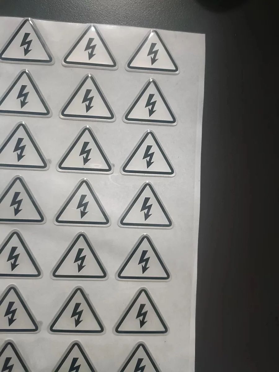 Custom LOGO Epoxy Dome Sticker - Personalised Candle Label ulasan dan harga