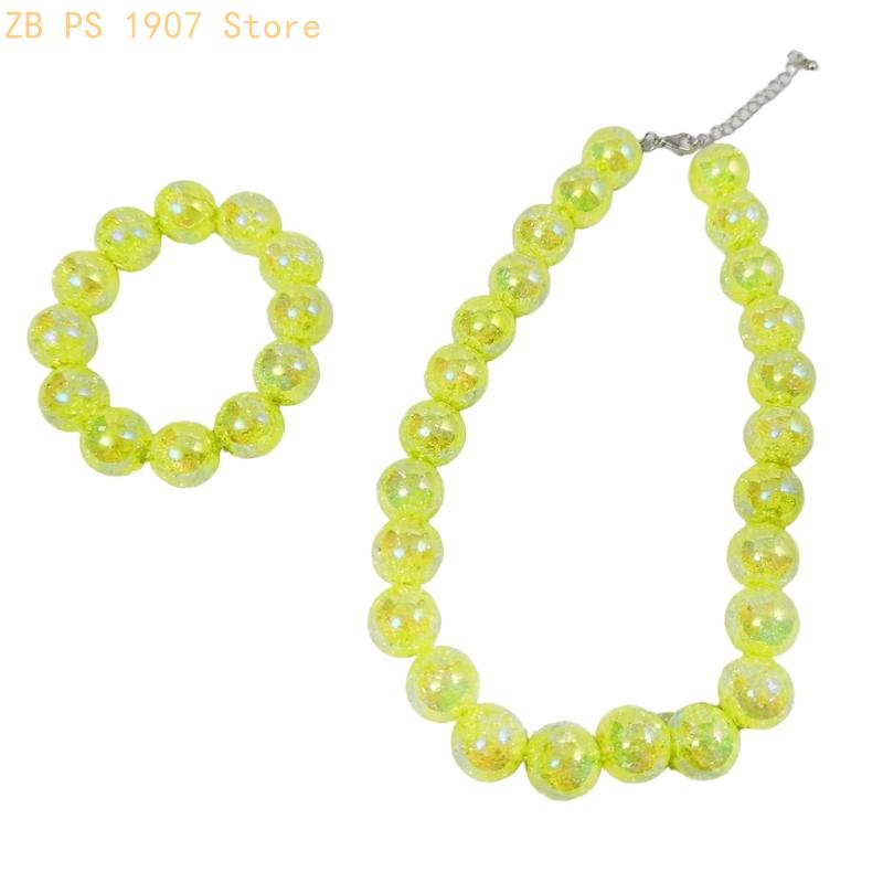 Beaded Necklace and Bracelet S - Coordinates Bracelet ulasan dan harga