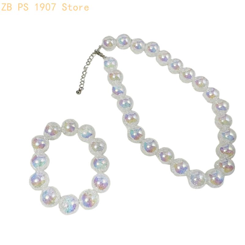 Beaded Necklace and Bracelet S - Coordinates Bracelet ulasan dan harga