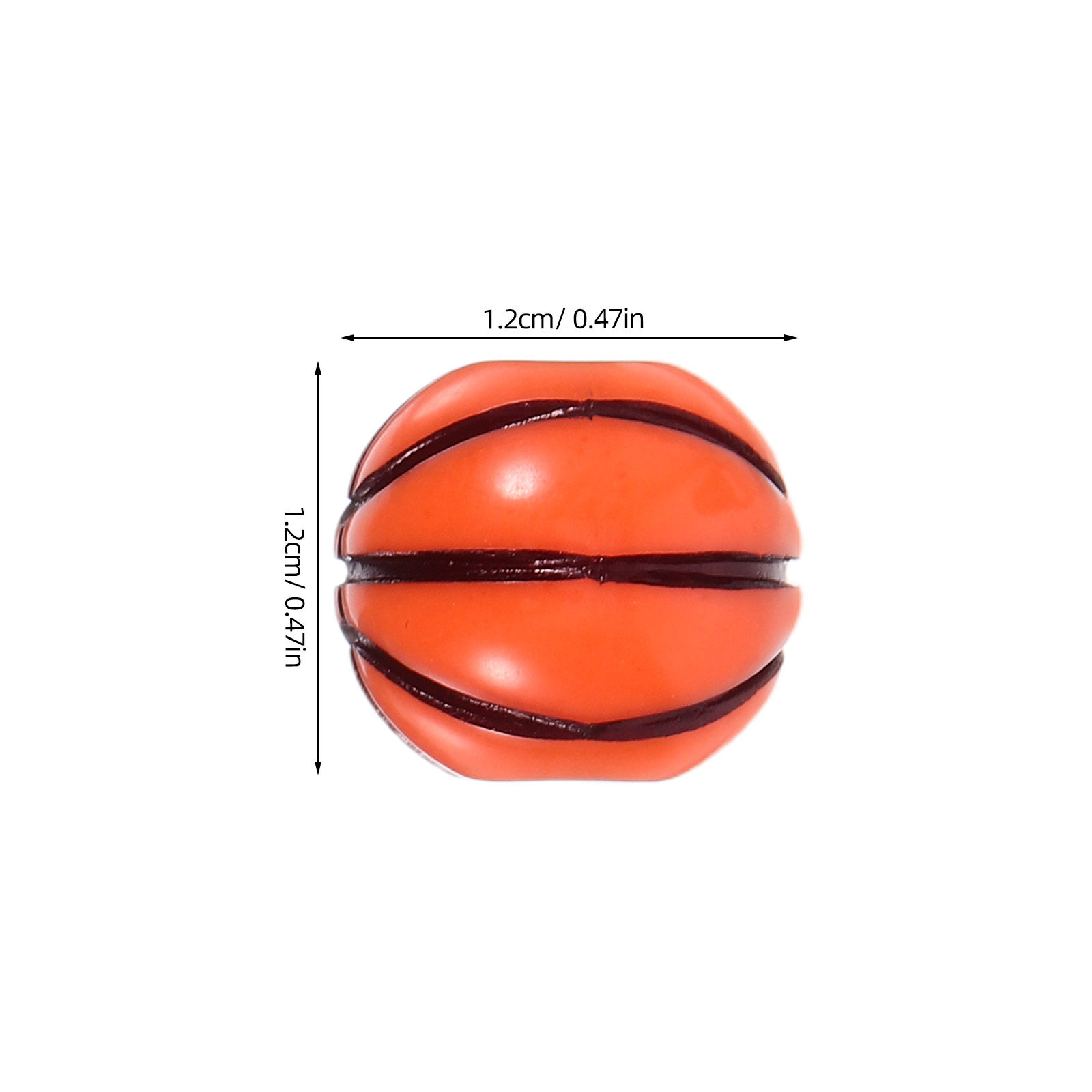 100Pcs Basketball Beads DIY Ac - Coordinates Bracelet ulasan dan harga